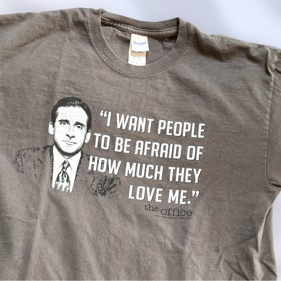 🟢5/$25 The Office T-shirt Michael Scott - Steve Carnell M - Picture 7 of 10